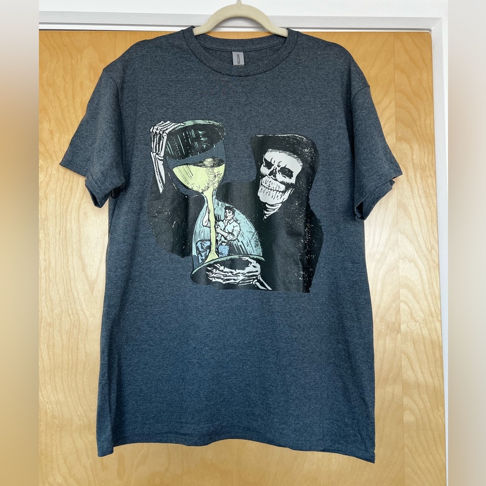 Grim reaper vintage Halloween fall spooky tee